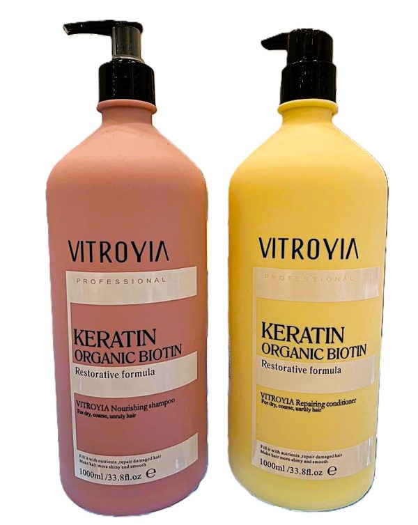 Vitroyia Keratin Shampoo/Conditioner 1000ML